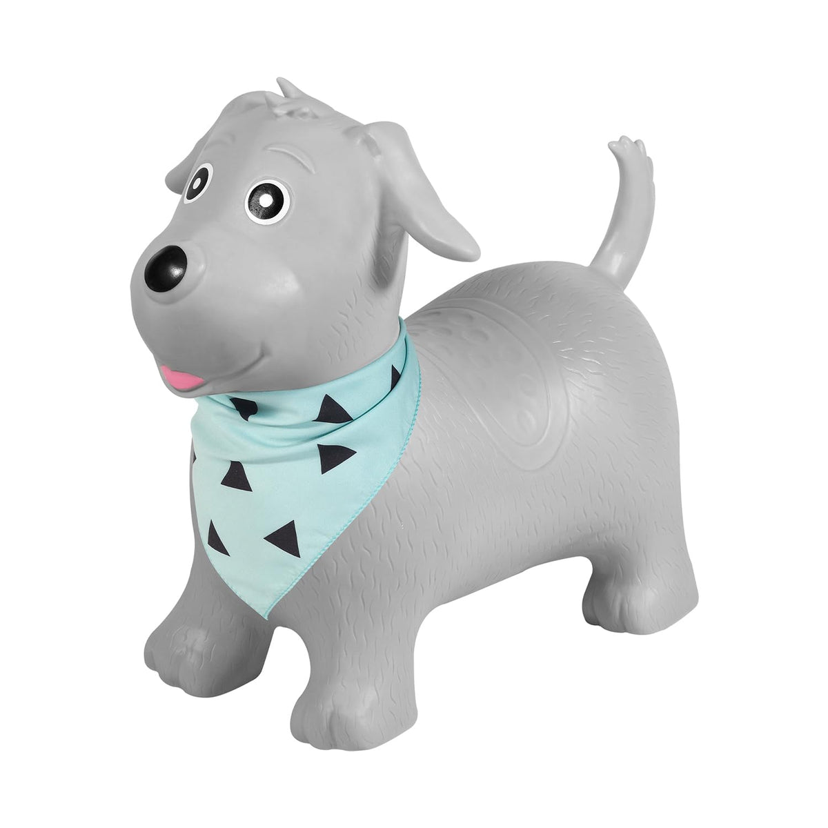 Kindsgut Bouncy Animal Hopper cow design promotes balance during indoor play.
