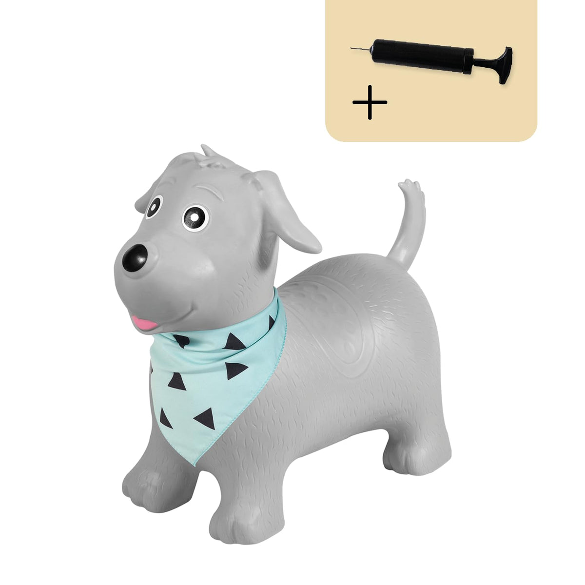 Kindsgut Bouncy Animal Hopper hippo style invites stable, soft bouncing indoors.