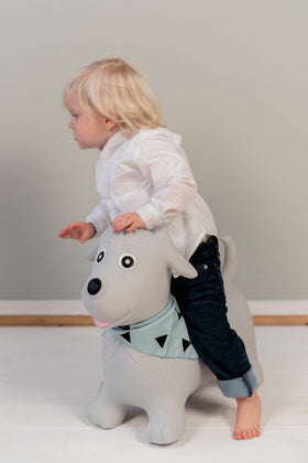 Kindsgut Bouncy Animal Hopper panda design sparks imaginative, safe indoor adventures.