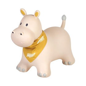Kindsgut Bouncy Hippo Hopper in action promoting balance during playful hops