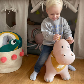 Kindsgut Bouncy Rabbit Hopper supports balance during kid sized adventures
