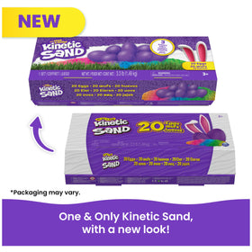 Kinetic Sand Eggs for egg hunts illustrate colorful prizes and classroom fun ideas