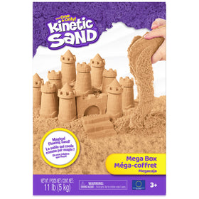 Amazon Exclusive 5kg packaging for Kinetic Sand natural brown.