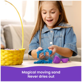 Kinetic Sand sensory play supports imaginative exploration and fine motor skills