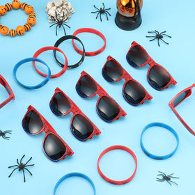 Kingdder spider party favors double as keepsakes.