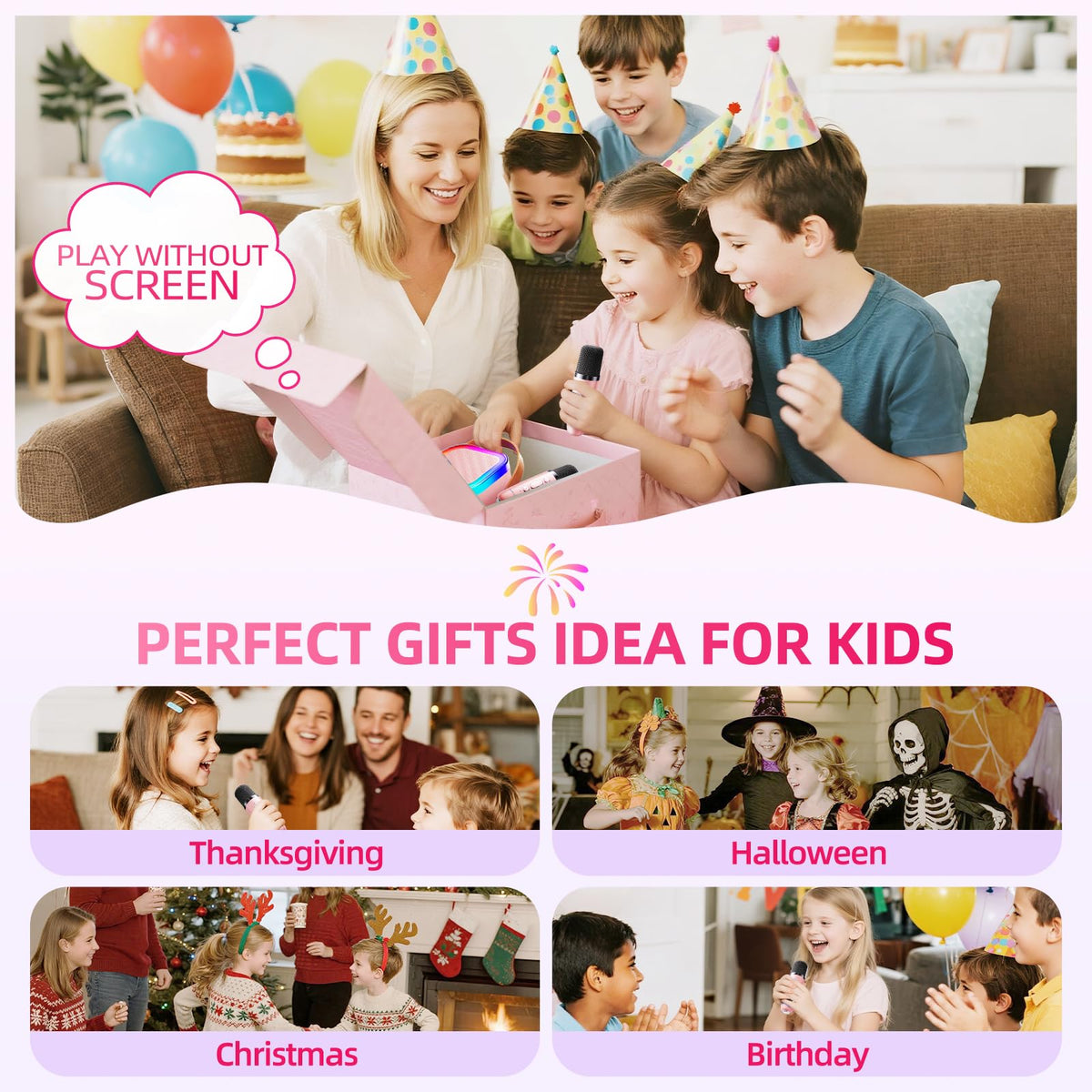 Kinglucky child-friendly build is durable and safe for kids ages 3–12.