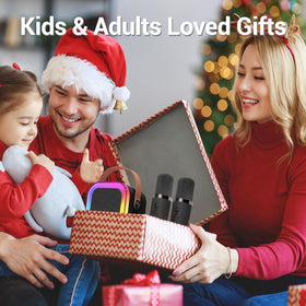Kinglucky mini karaoke for kids' practice and family singing sessions.