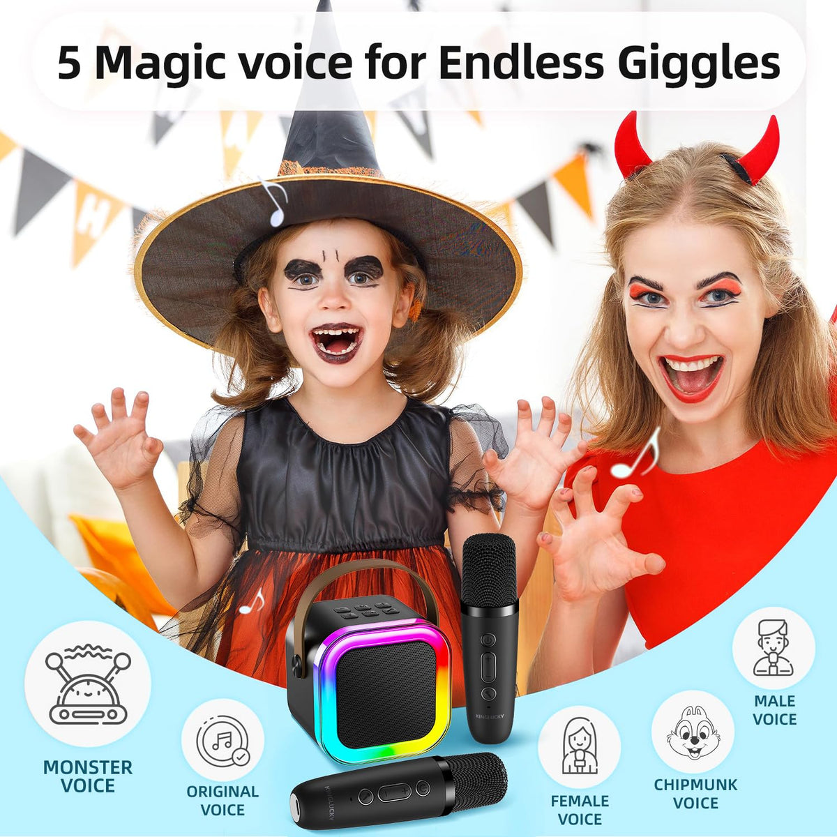 Kinglucky durable kid-friendly casing withstands active play and drops.