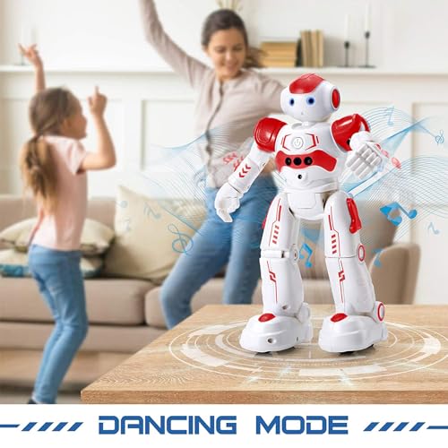 KingsDragon RC robot built from non-toxic ABS plastic for safe play.