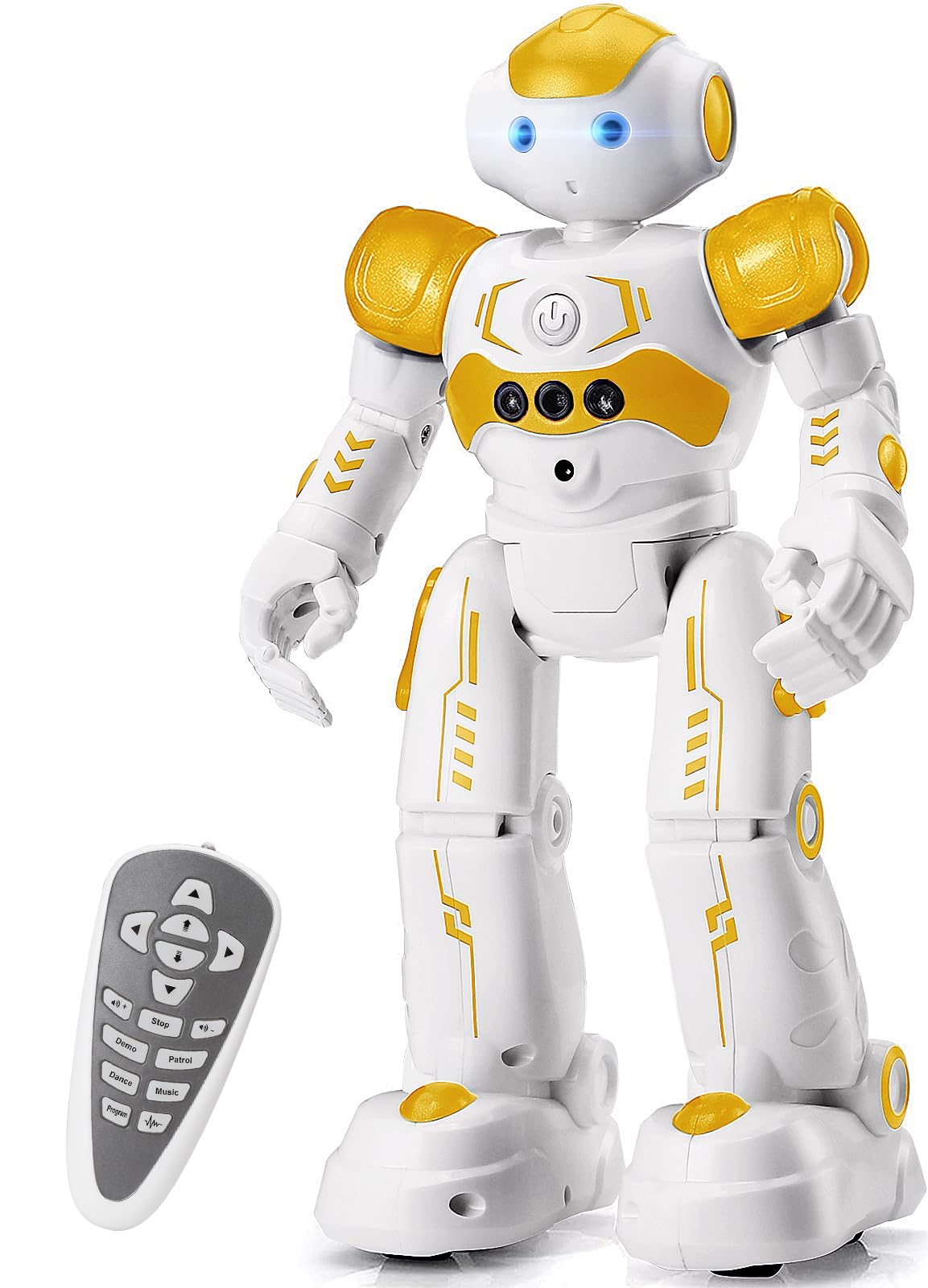 KingsDragon RC robot gesture-control in action for intuitive play and learning.