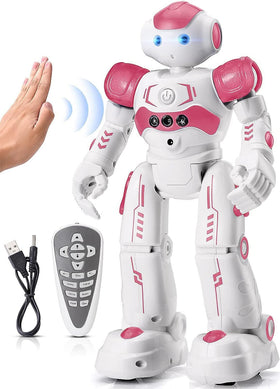 KingsDragon RC robot pink infrared remote control for easy operation