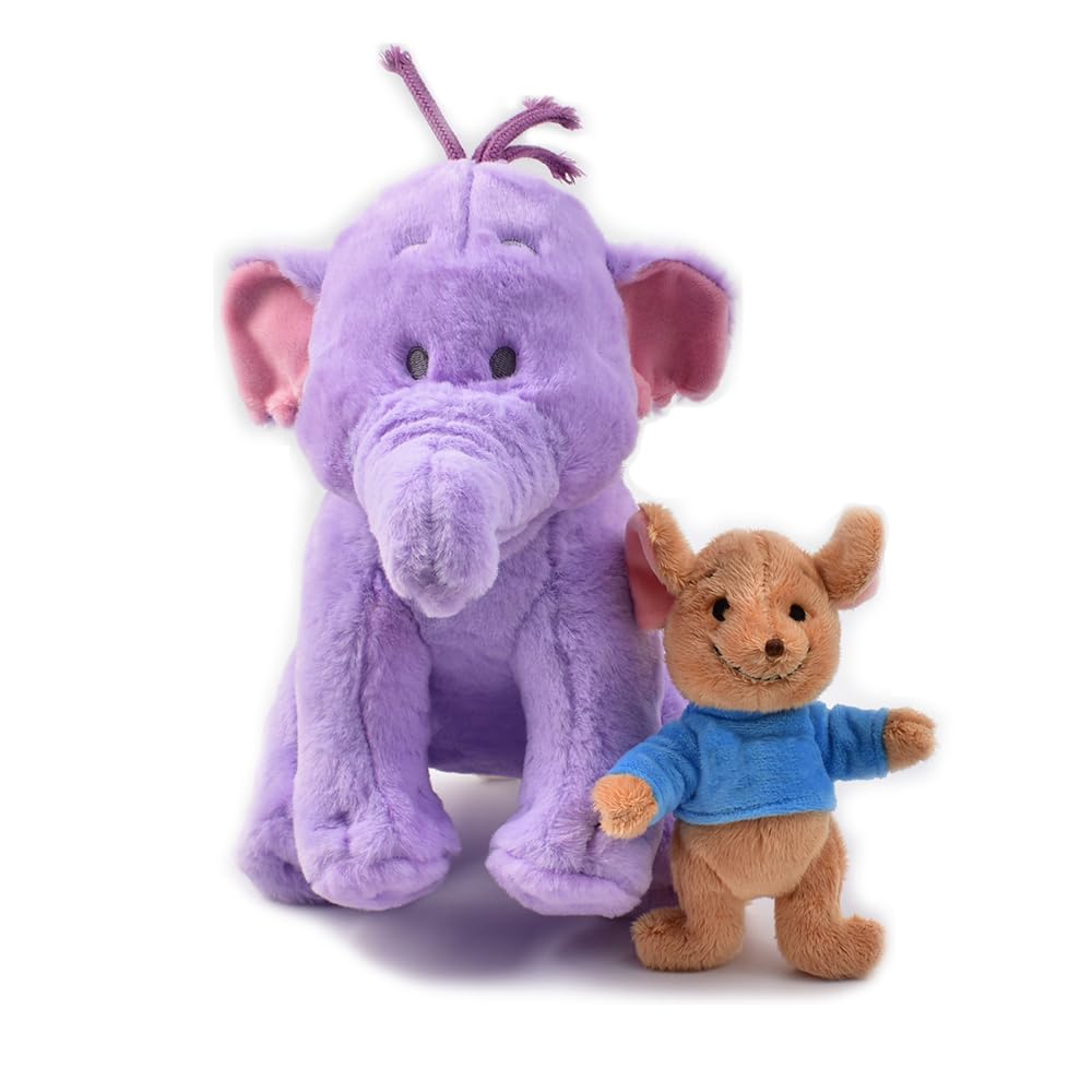 kingstuffed heffalump lumpy seated 10-inch plush, ideal for imaginative play.