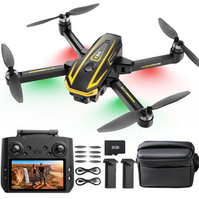 KINGULL FPV Drone 4K camera delivers crisp aerial footage.