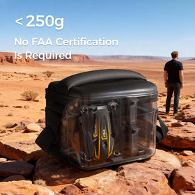 KINGULL FPV Drone carrying case keeps gear organized.