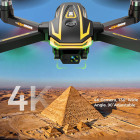 KINGULL FPV Drone controller screen lets you preview in real time.