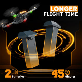 Kingull G9 travel-ready drone with compact packaging for easy transport.
