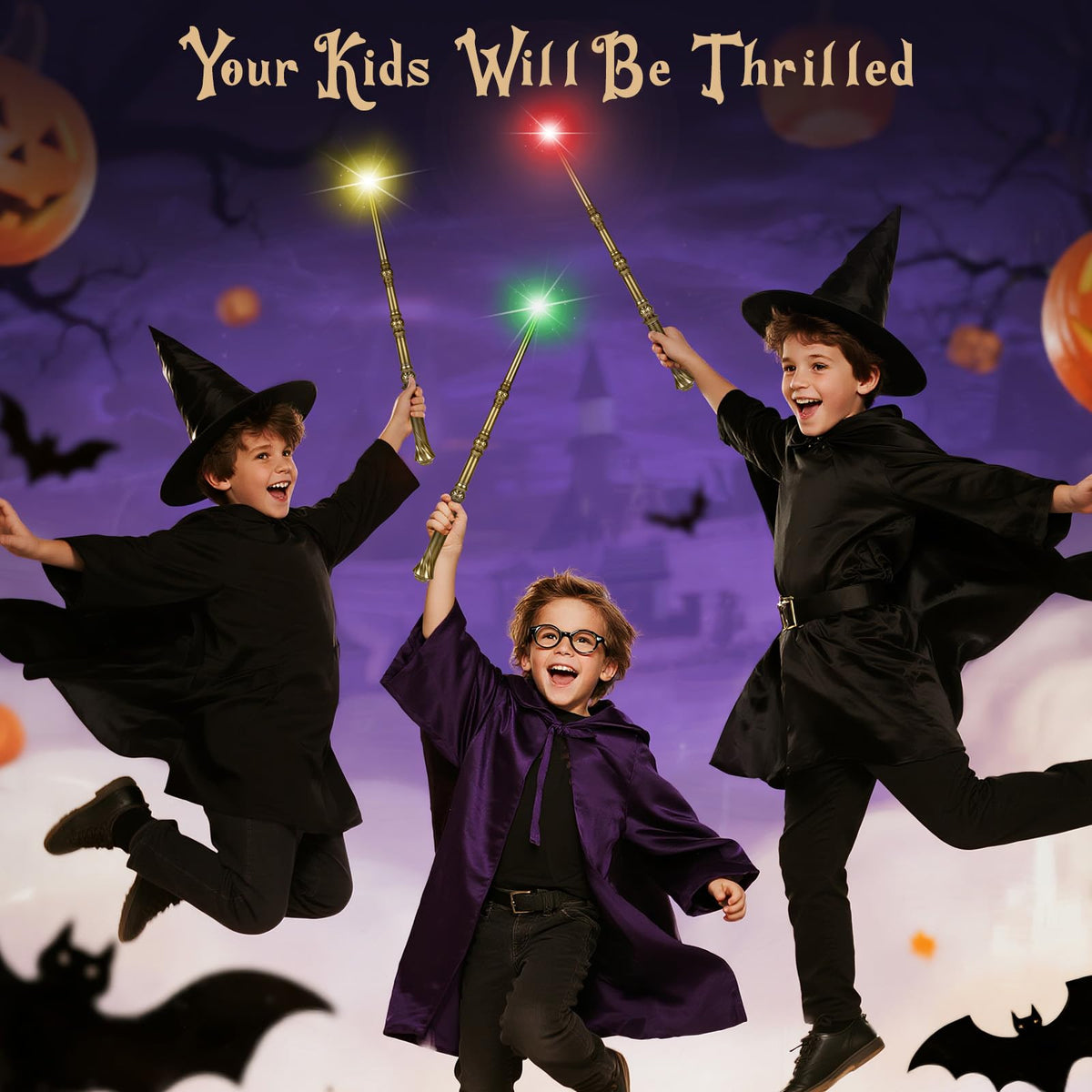KingVows golden wand adds sparkle to costume gatherings and imaginative play.