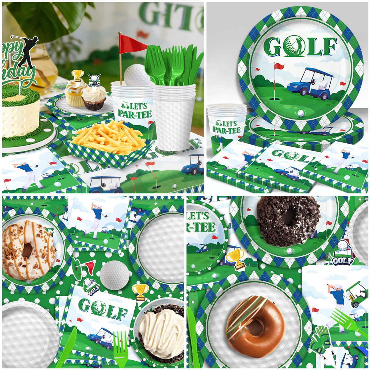 Kinovo golf napkins offer quick cleanup and coordinated look