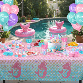 Kinovo mermaid cups and utensils keep drinks and meals smooth