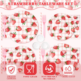 Kinovo pink straws disposable convenience for parties