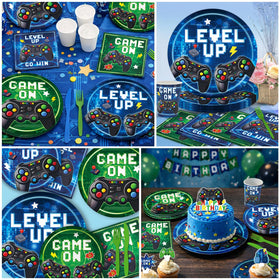 Kinovo video game napkins provide quick cleanups and themed flair.
