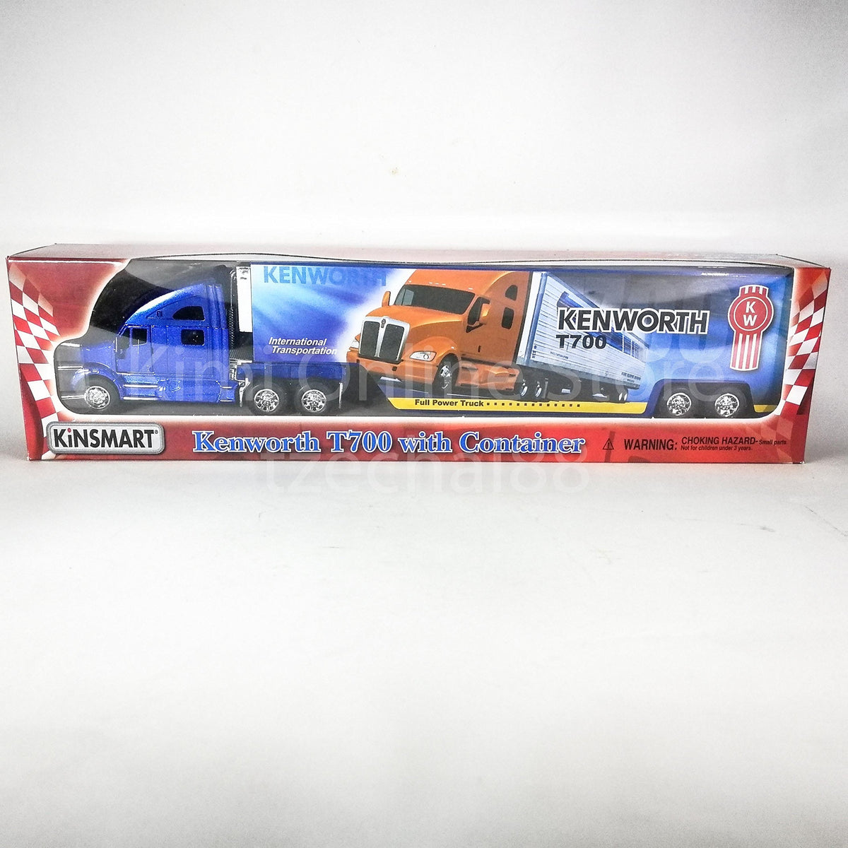 Detachable trailer with opening doors adds imaginative logistics scenarios.