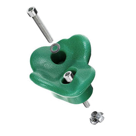 Kinspory pig-nose rock holds offer varied grip options for beginner climbers