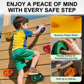 KINSPORY steering wheel in the kit for interactive pretend steering on a playset