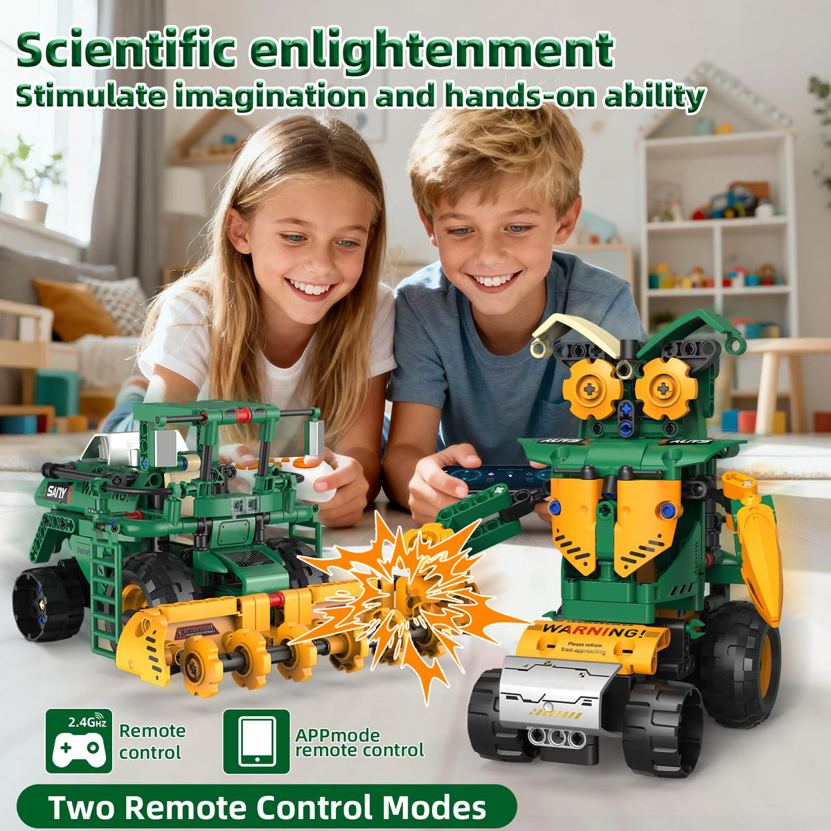Kiothdre 5-in-1 STEM farm-defender model supports problem-solving through play