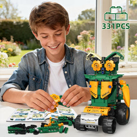 Kiothdre 5-in-1 STEM water-truck model for route planning and transport tasks