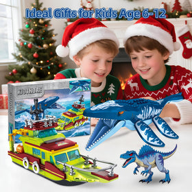 kiothdre christmas gift idea perfect for kids 6-12 who love dinosaurs and ships.