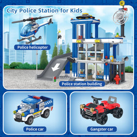 Kiothdre city police station rooftop helicopter apron enables aerial play.