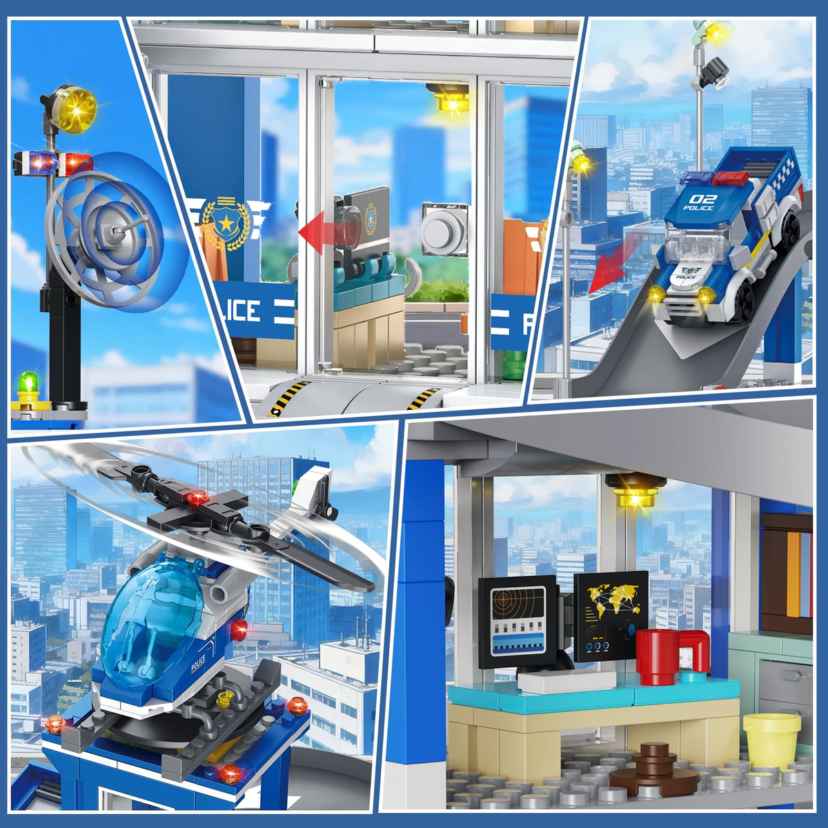 Kiothdre open-front-door police station invites easy, accessible missions.