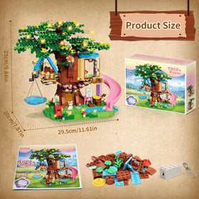 Kiothdre treehouse three floors structure inspires tall adventures.