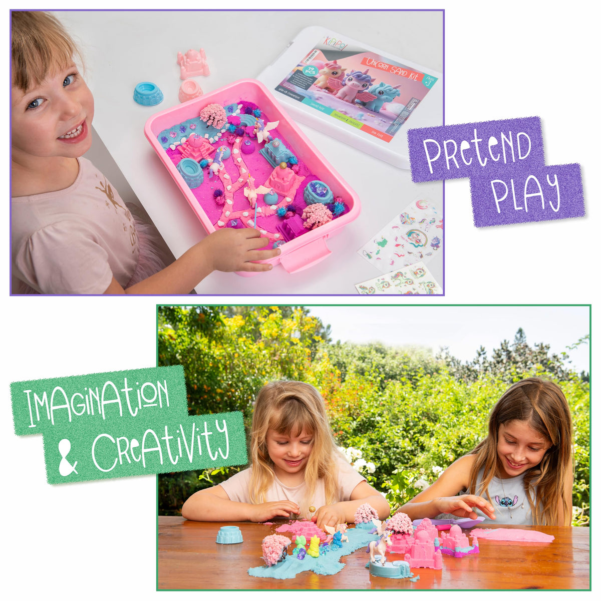 Kipipol castle molds for imaginative sand builds