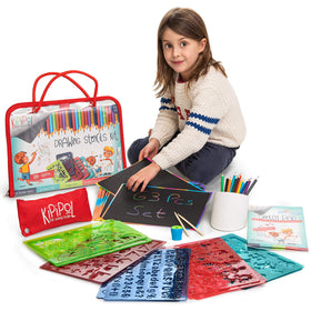 Kipipol child-safe plastic stencils durable and easy to clean