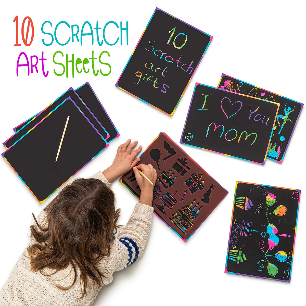 Kipipol dinosaurs, cars, and animals stencils spark imaginative play