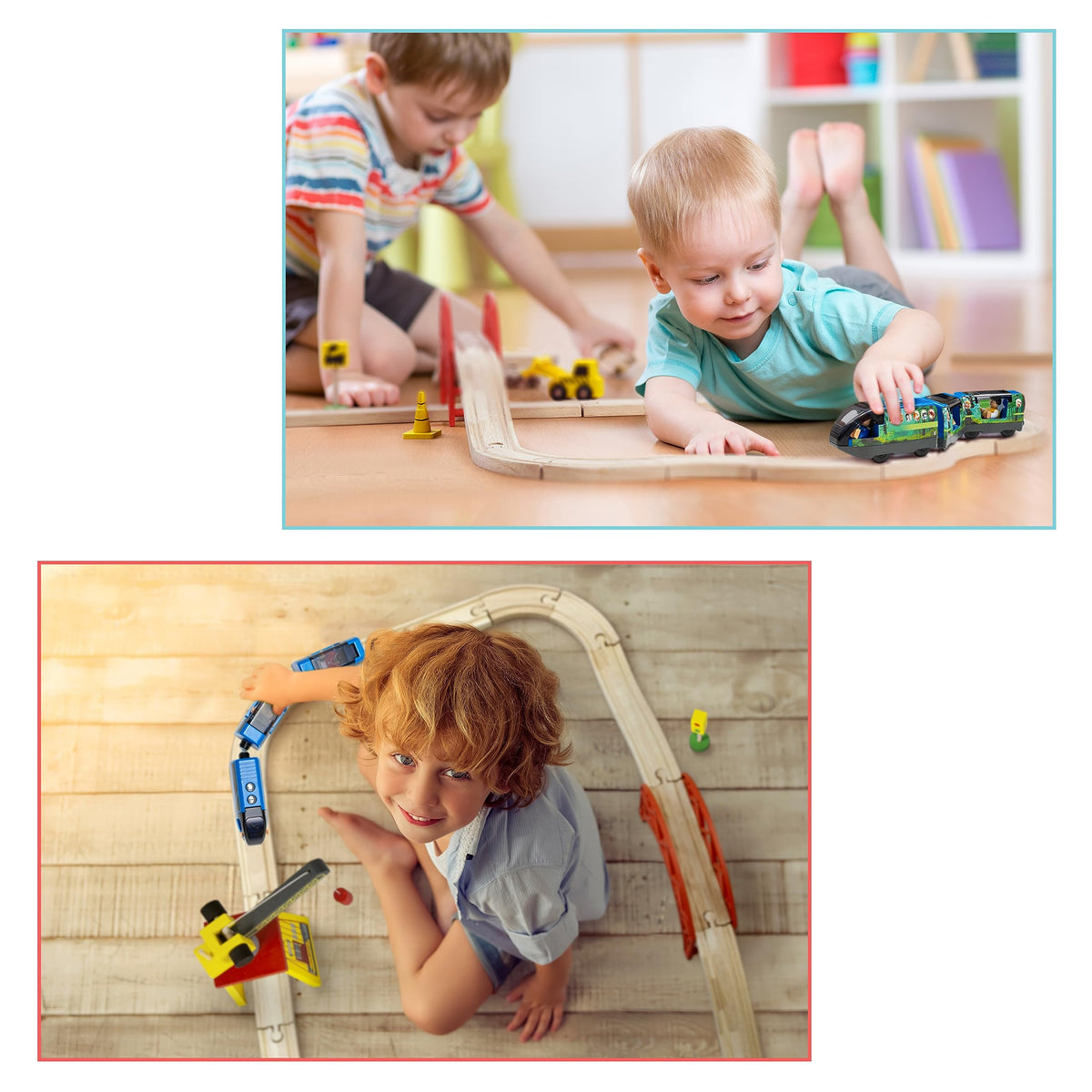 KipiPol gift-ready train set appealing to young train enthusiasts