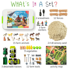 Kipipol reusable magic sand 2.2 lbs enables mess-free sensory digging.