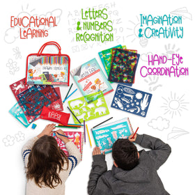 Kipipol non-toxic stencils guard safe, creative sessions for children