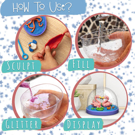 Soft clay packs for Kipipol kit enabling easy sculpting