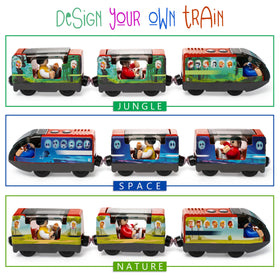 KipiPol sticker sheet two for personalized train designs