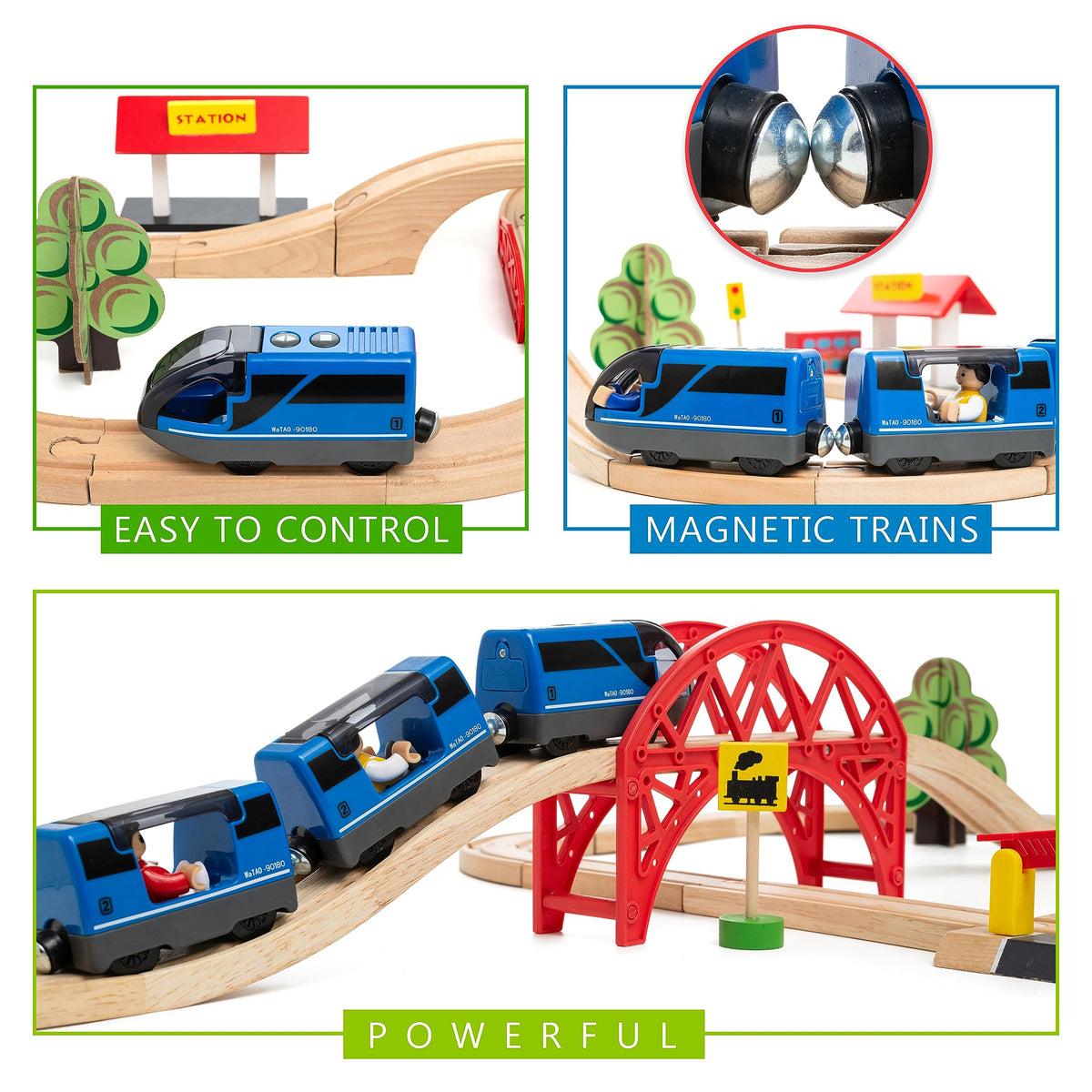 KipiPol sticker sets Jungle Space Kids for train customization