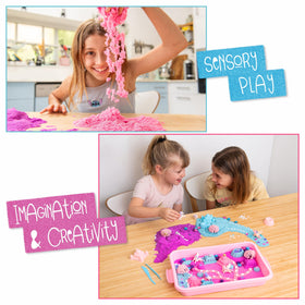 Kipipol three-color sensory sand for tactile exploration