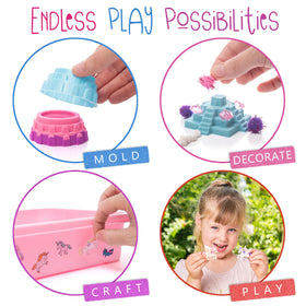 Kipipol unicorn figurines for magical pretend play