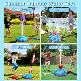 KIPLATOY outdoor toy set ideal for backyard, lawn, pool days.