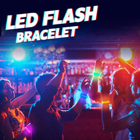 KIRALUMI glow bracelet in orange for bold looks and crowd spotting