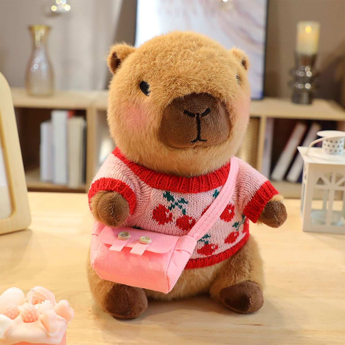 Kireidane Capybara plush with outfits invites endless dress-up stories.