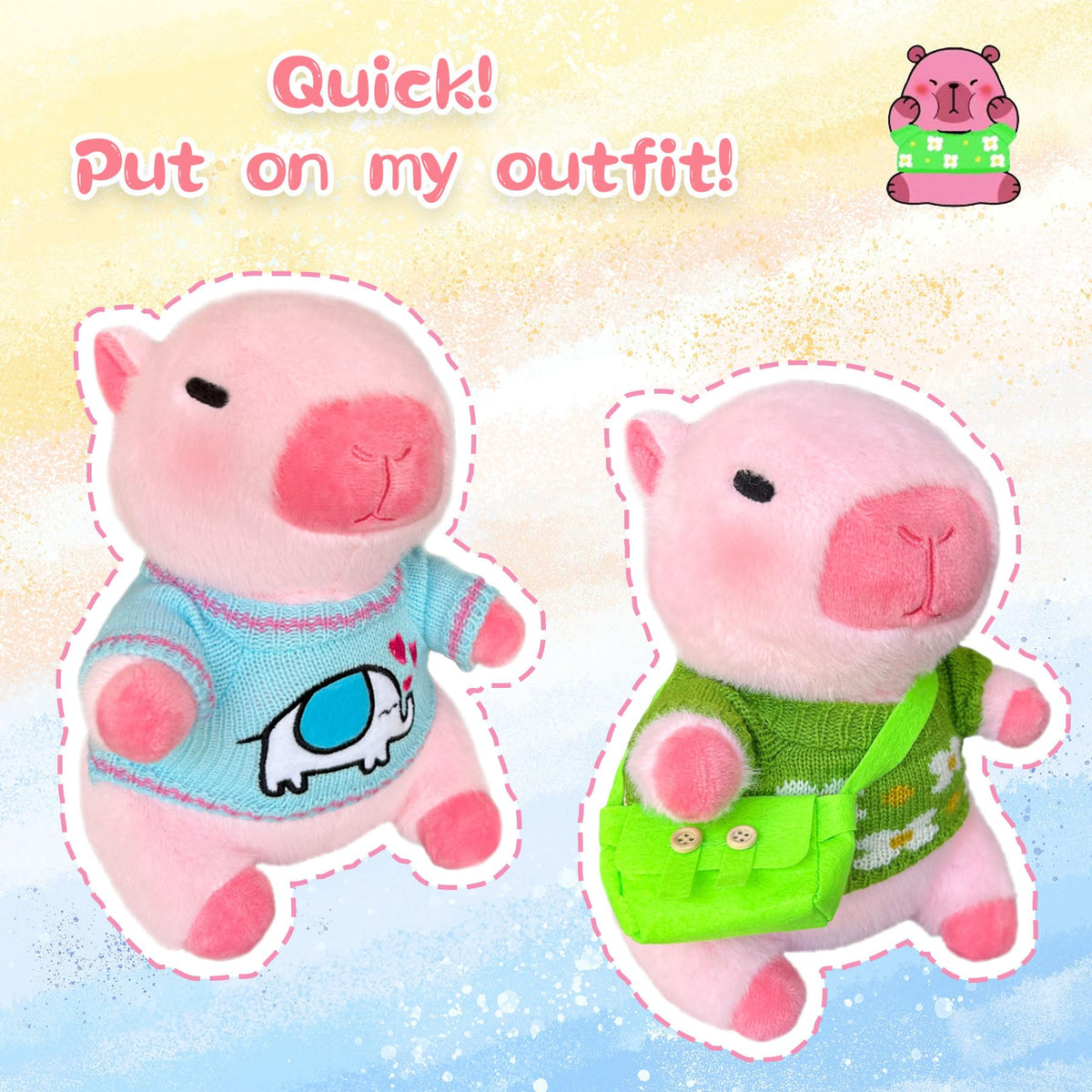 Educational dress-up promotes basic coordination and imaginative play