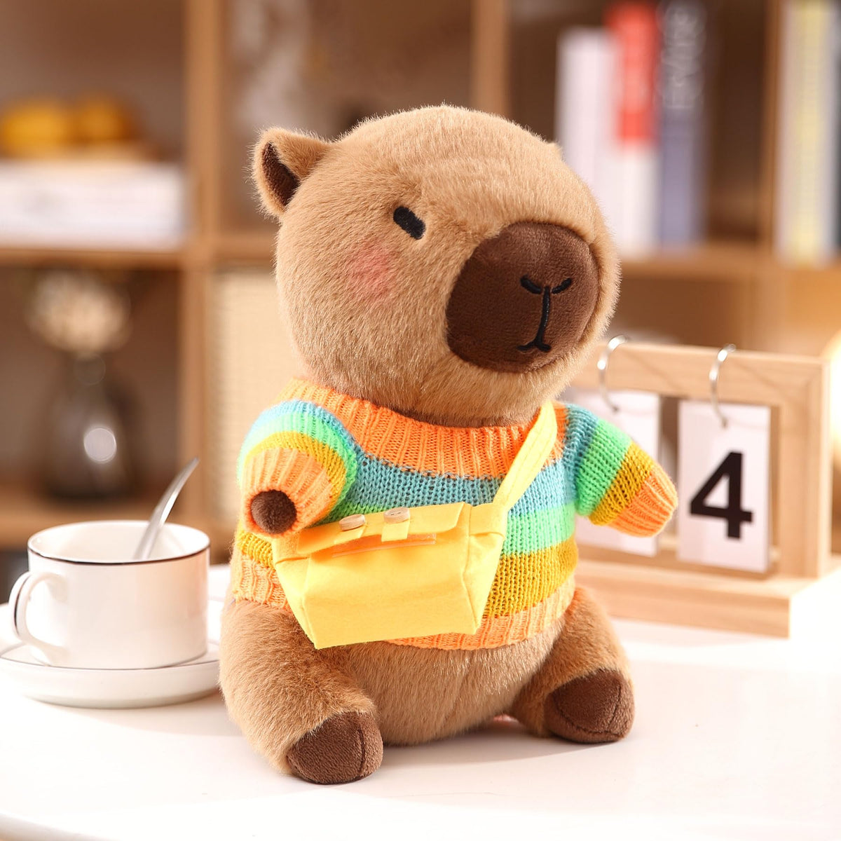 Gift-ready Kireidane capybara plush set inspires creative dress-up